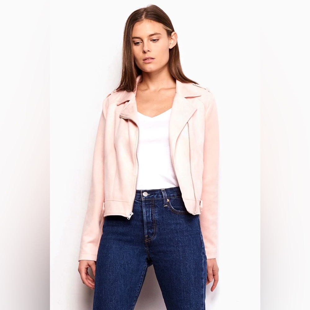 Jack by BB Dakota: Weir Faux Suede Moto Jacket